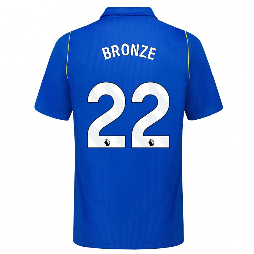 Danxen Hombre Camiseta Lucy Bronze #22 Azul Amarillo 1ª Equipación 2026/27 La Camisa México