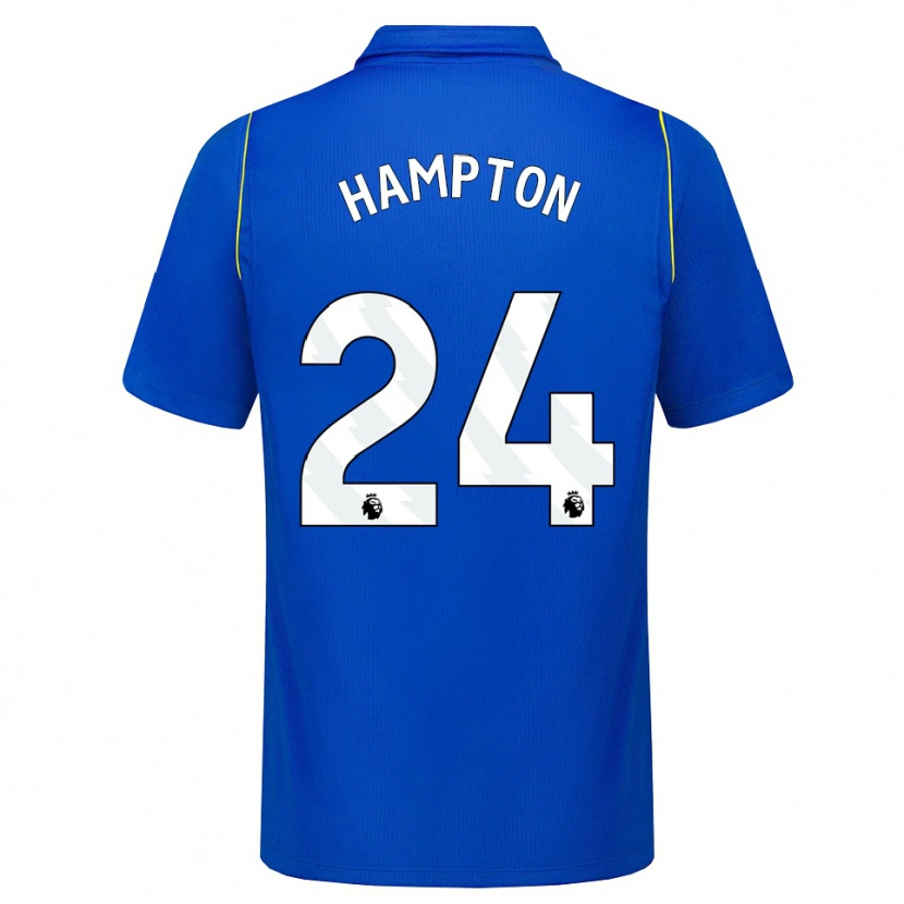 Danxen Hombre Camiseta Hannah Hampton #24 Azul Amarillo 1ª Equipación 2026/27 La Camisa México