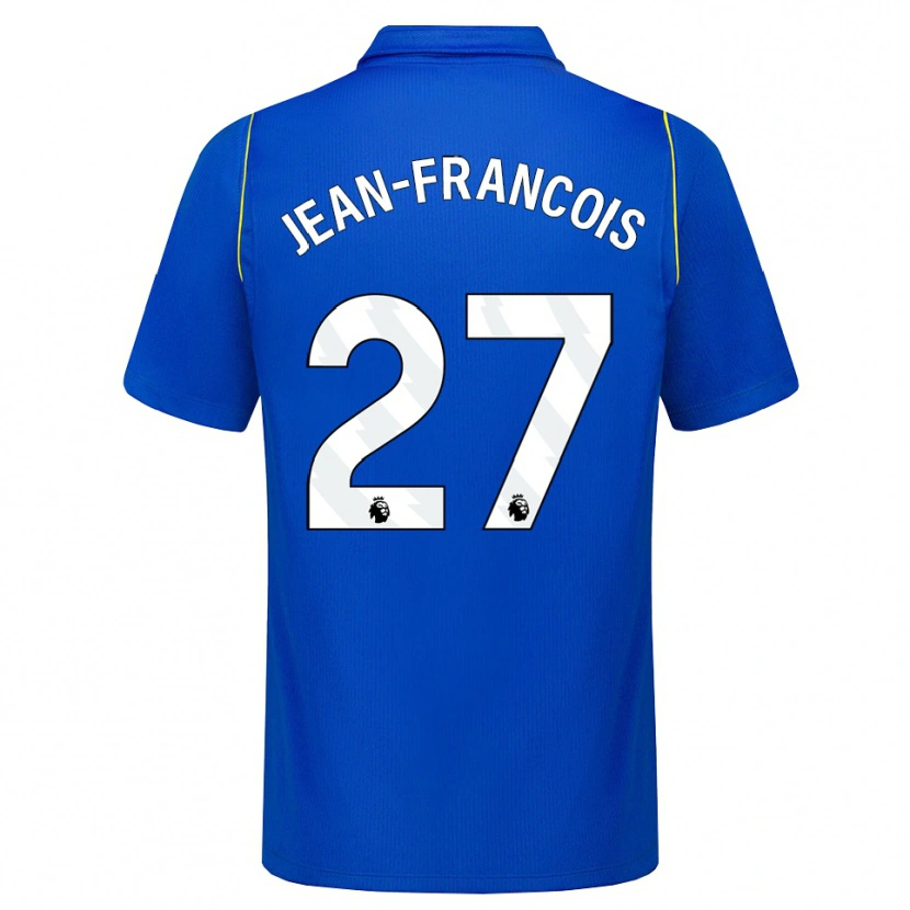 Danxen Hombre Camiseta Oriane Jean-Francois #27 Azul Amarillo 1ª Equipación 2026/27 La Camisa México