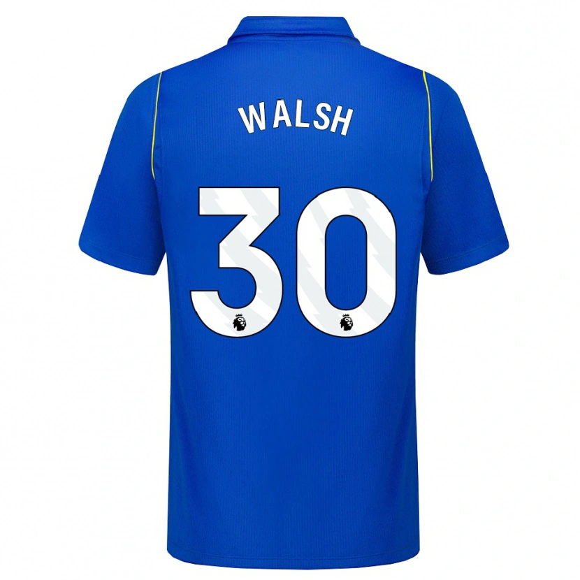 Danxen Hombre Camiseta Keira Walsh #30 Azul Amarillo 1ª Equipación 2026/27 La Camisa México
