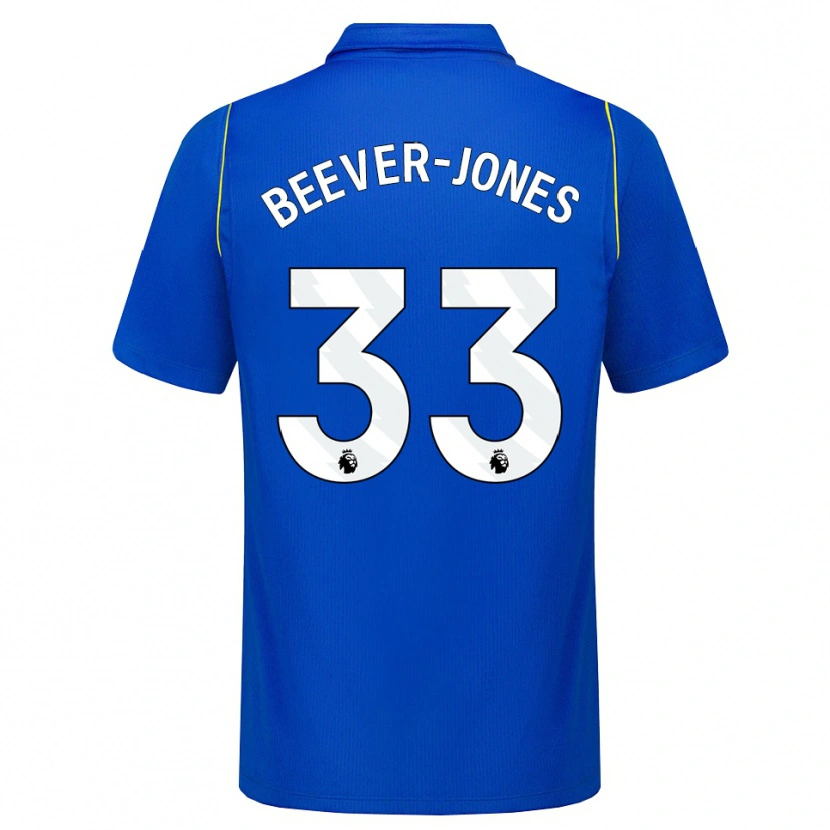 Danxen Hombre Camiseta Aggie Beever-Jones #33 Azul Amarillo 1ª Equipación 2026/27 La Camisa México