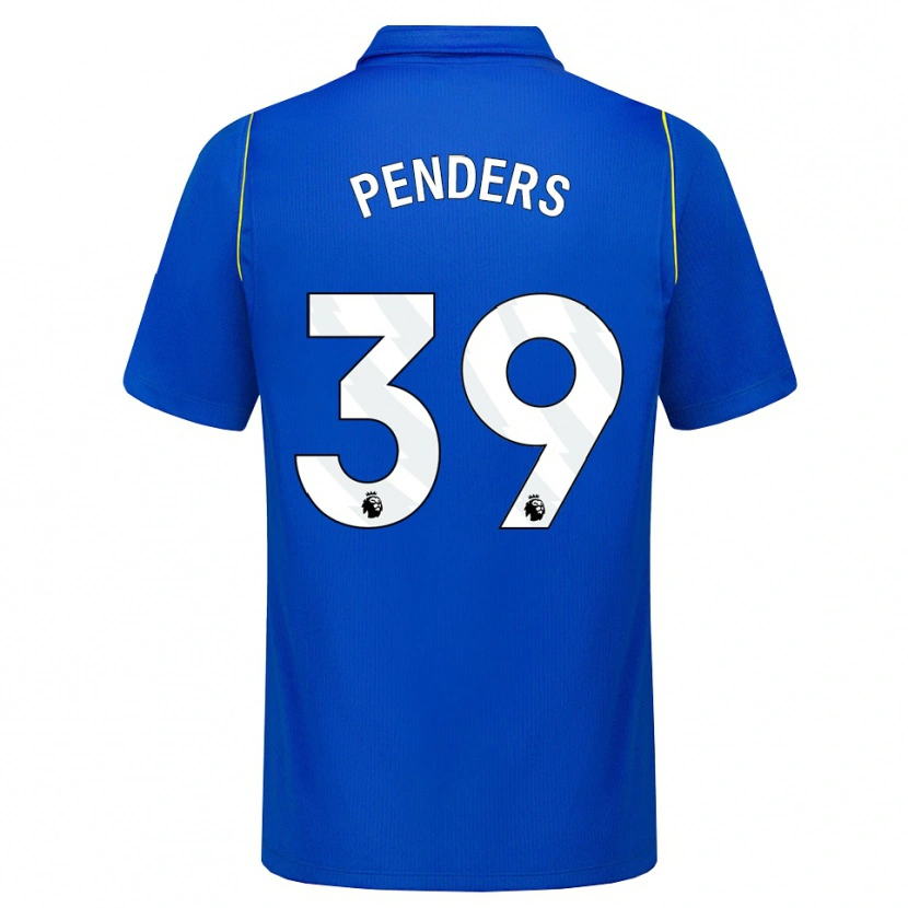 Danxen Hombre Camiseta Mike Penders #39 Azul Amarillo 1ª Equipación 2026/27 La Camisa México