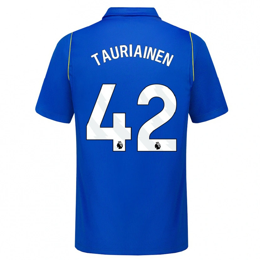 Danxen Hombre Camiseta Jimi Tauriainen #42 Azul Amarillo 1ª Equipación 2026/27 La Camisa México