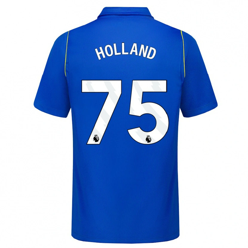 Danxen Hombre Camiseta Charlie Holland #75 Azul Amarillo 1ª Equipación 2026/27 La Camisa México