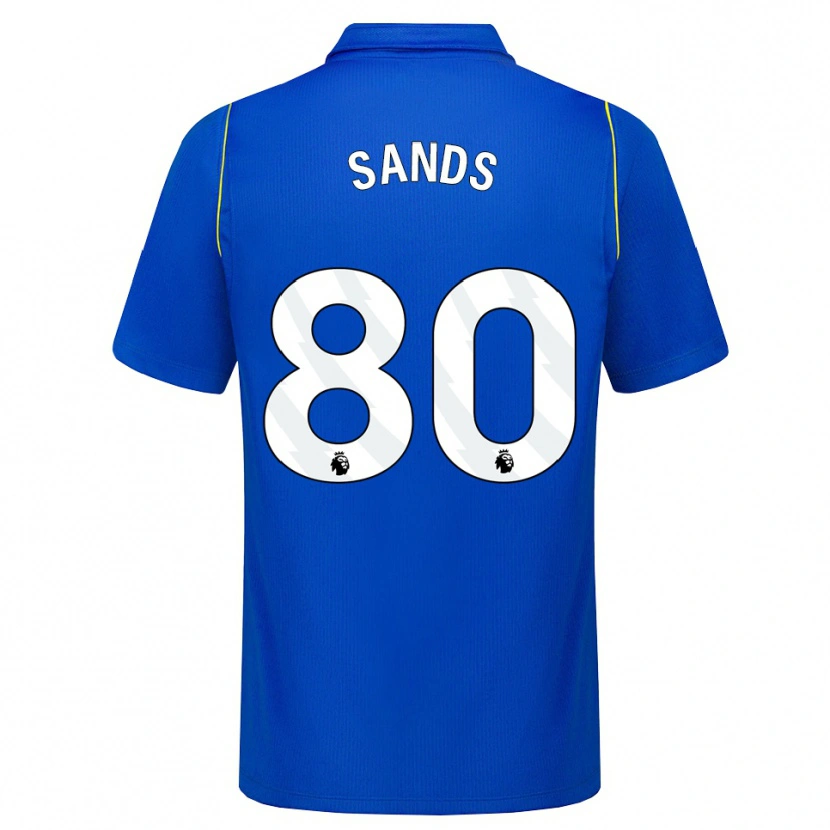 Danxen Hombre Camiseta Hudson Sands #80 Azul Amarillo 1ª Equipación 2026/27 La Camisa México