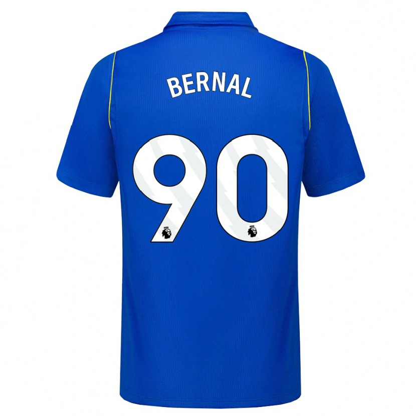 Danxen Hombre Camiseta Freddy Bernal #90 Azul Amarillo 1ª Equipación 2026/27 La Camisa México