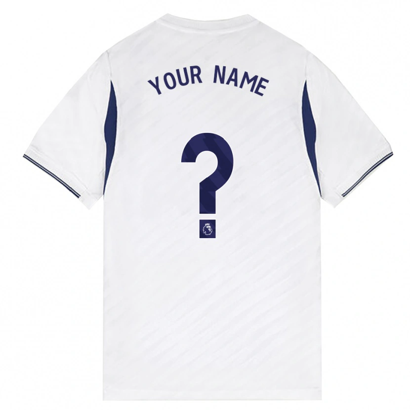 Danxen Hombre Camiseta Su Nombre #0 Blanco Rojo Púrpura 1ª Equipación 2026/27 La Camisa México