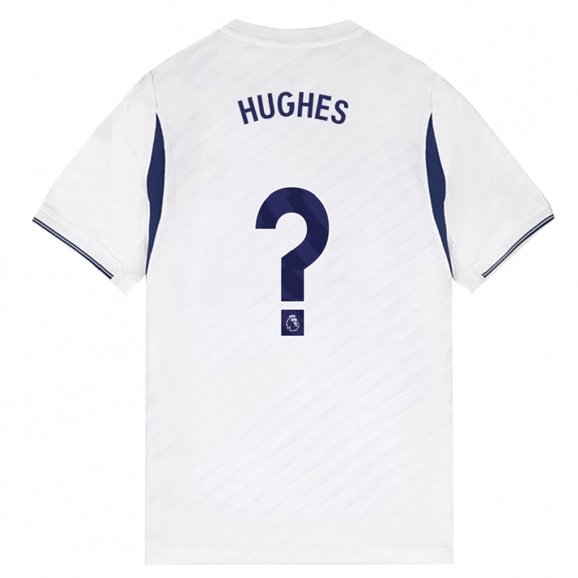 Danxen Hombre Camiseta Harry Hughes #0 Blanco Rojo Púrpura 1ª Equipación 2026/27 La Camisa México