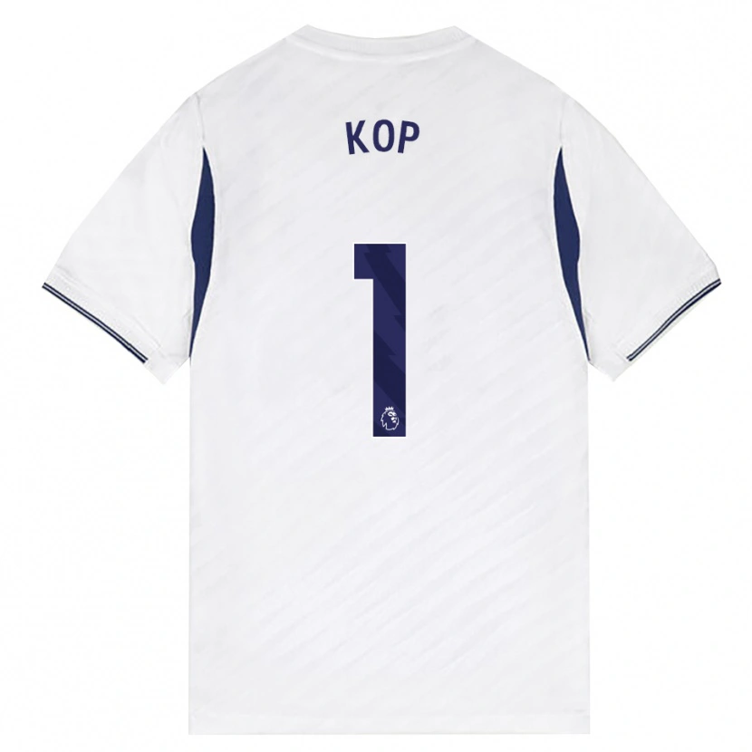 Danxen Hombre Camiseta Lize Kop #1 Blanco Rojo Púrpura 1ª Equipación 2026/27 La Camisa México