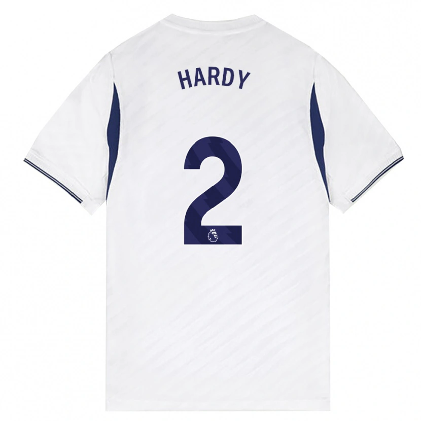 Danxen Hombre Camiseta Malachi Hardy #2 Blanco Rojo Púrpura 1ª Equipación 2026/27 La Camisa México