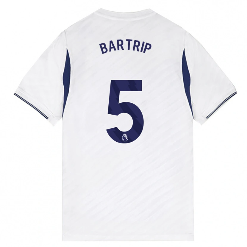 Danxen Hombre Camiseta Molly Bartrip #5 Blanco Rojo Púrpura 1ª Equipación 2026/27 La Camisa México