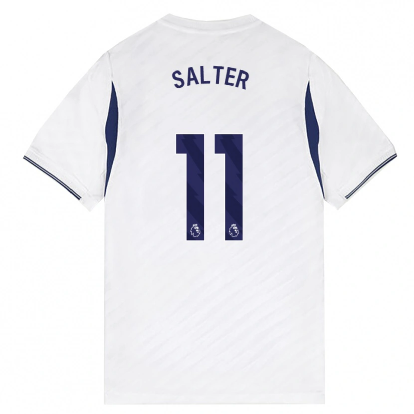 Danxen Hombre Camiseta Oliver Salter #11 Blanco Rojo Púrpura 1ª Equipación 2026/27 La Camisa México