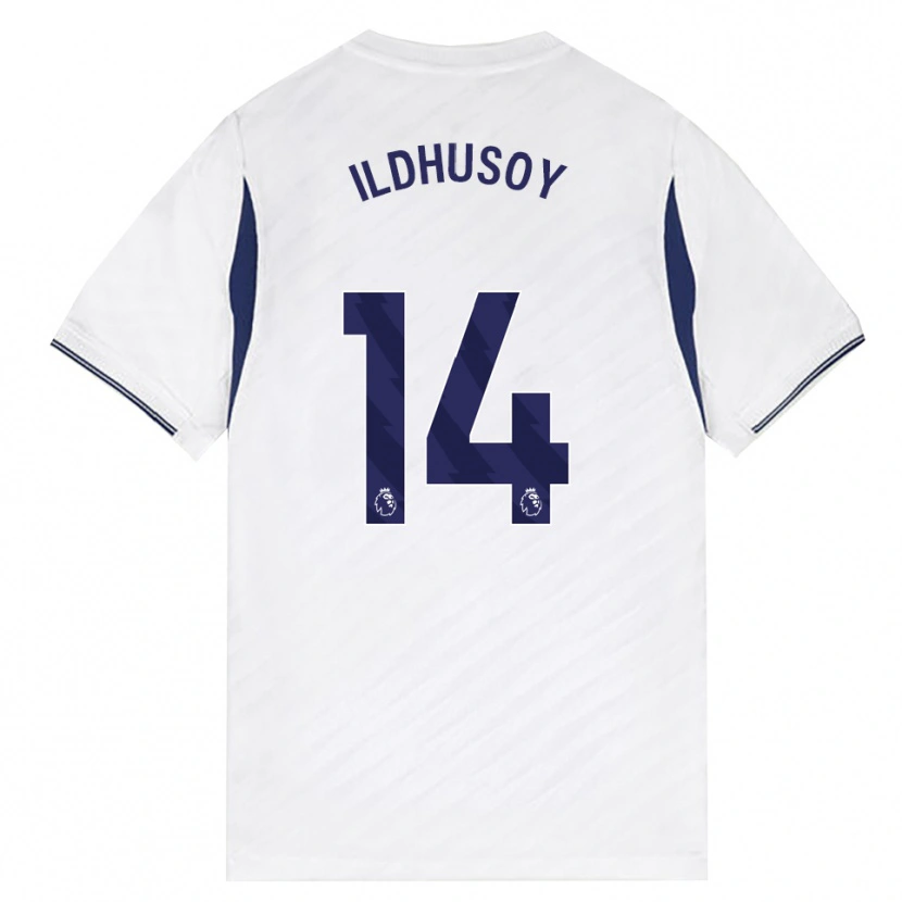 Danxen Hombre Camiseta Celin Bizet Ildhusøy #14 Blanco Rojo Púrpura 1ª Equipación 2026/27 La Camisa México