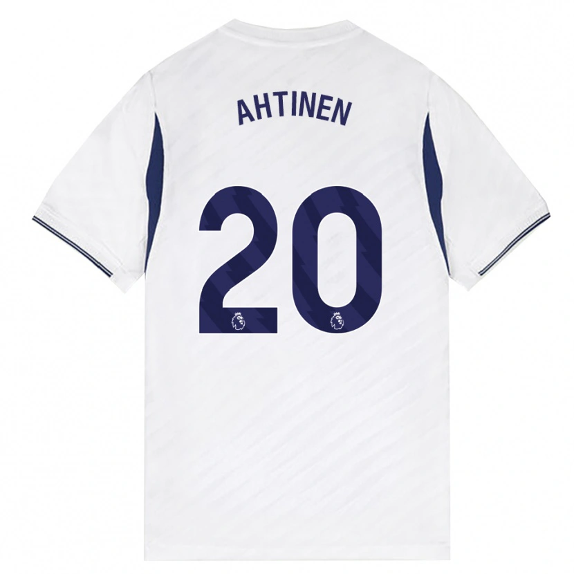 Danxen Hombre Camiseta Olga Ahtinen #20 Blanco Rojo Púrpura 1ª Equipación 2026/27 La Camisa México