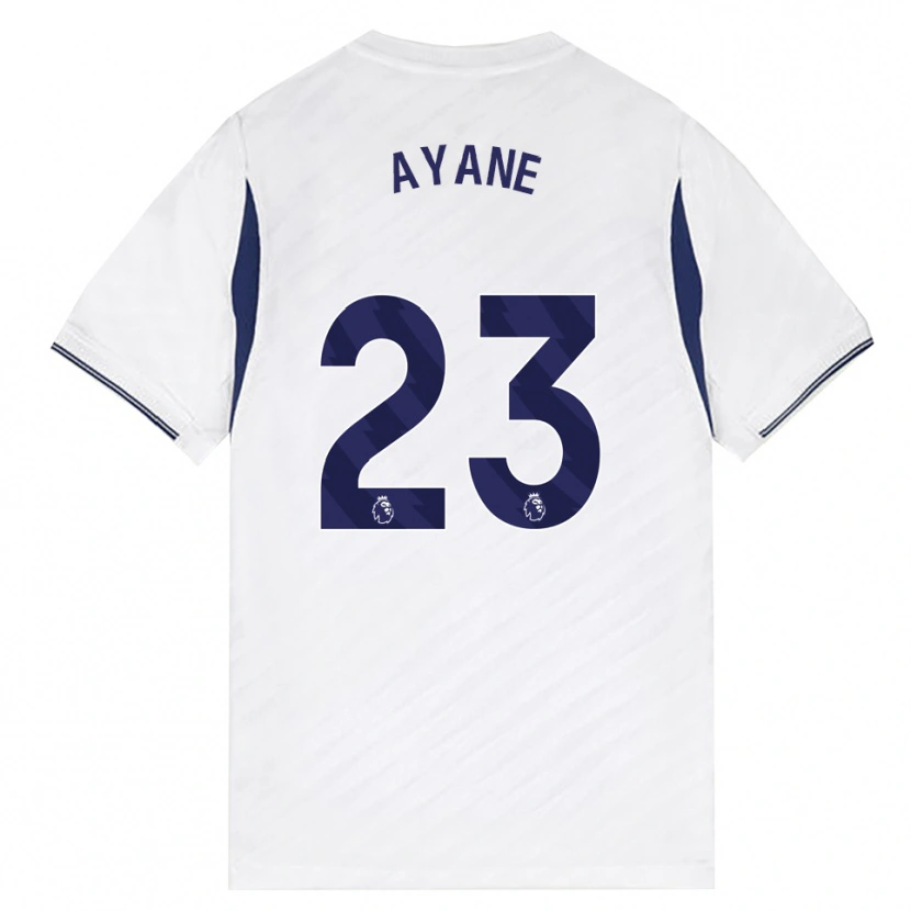 Danxen Hombre Camiseta Rosella Ayane #23 Blanco Rojo Púrpura 1ª Equipación 2026/27 La Camisa México