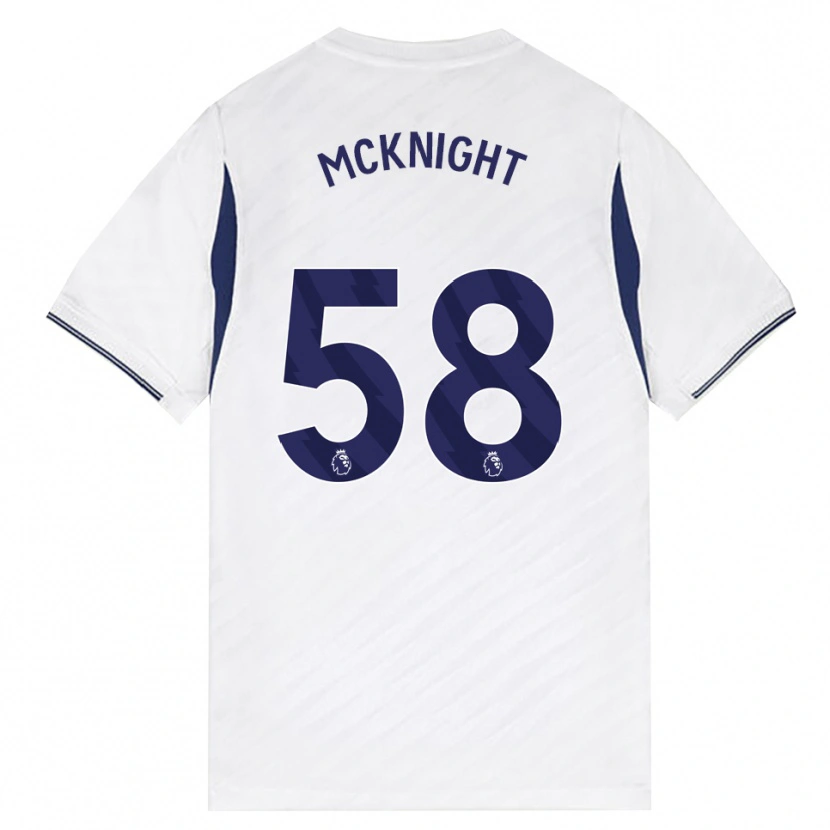 Danxen Hombre Camiseta Maxwell Mcknight #58 Blanco Rojo Púrpura 1ª Equipación 2026/27 La Camisa México