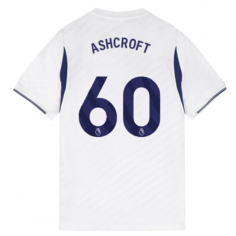 Danxen Hombre Camiseta Tyrell Ashcroft #60 Blanco Rojo Púrpura 1ª Equipación 2026/27 La Camisa México