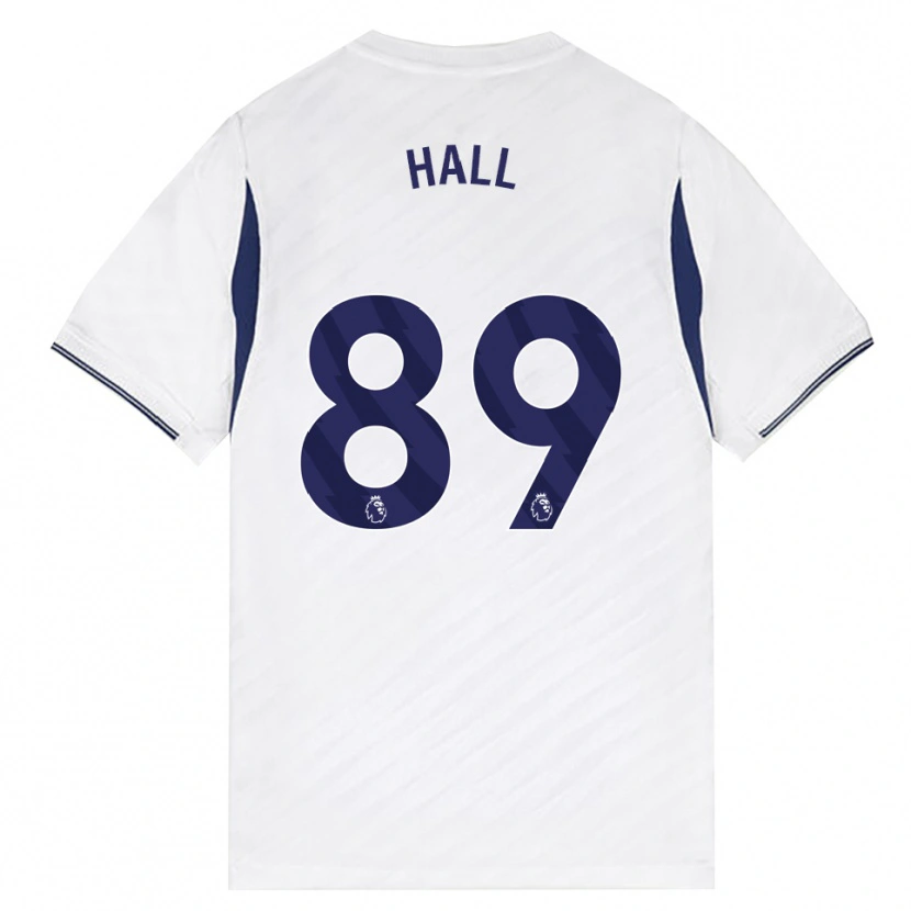 Danxen Hombre Camiseta Tye Hall #89 Blanco Rojo Púrpura 1ª Equipación 2026/27 La Camisa México