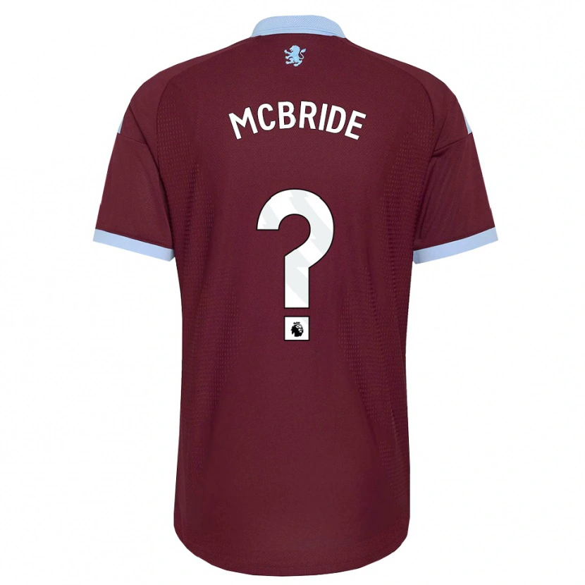 Danxen Hombre Camiseta Caolan Mcbride #0 Azulaciano Borgoña 1ª Equipación 2026/27 La Camisa México