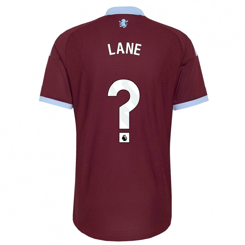 Danxen Hombre Camiseta Josh Lane #0 Azulaciano Borgoña 1ª Equipación 2026/27 La Camisa México