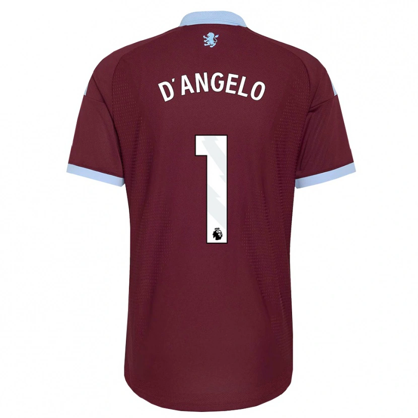 Danxen Hombre Camiseta Sabrina D'angelo #1 Azulaciano Borgoña 1ª Equipación 2026/27 La Camisa México