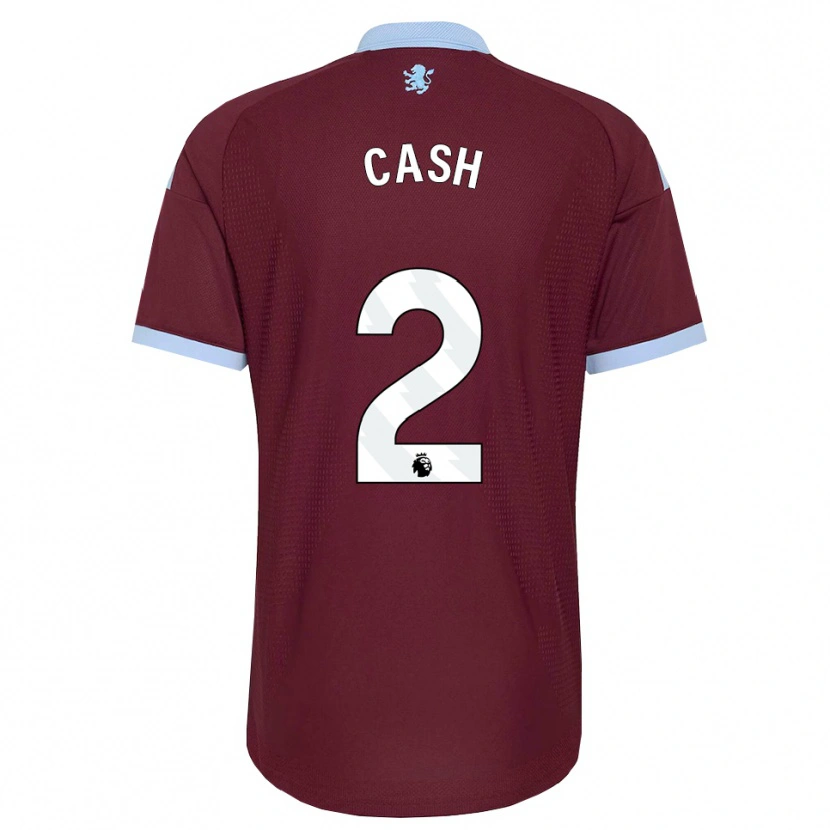 Danxen Hombre Camiseta Matty Cash #2 Azulaciano Borgoña 1ª Equipación 2026/27 La Camisa México