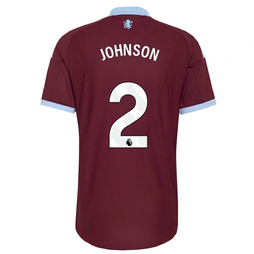 Danxen Hombre Camiseta Oscar Johnson #2 Azulaciano Borgoña 1ª Equipación 2026/27 La Camisa México