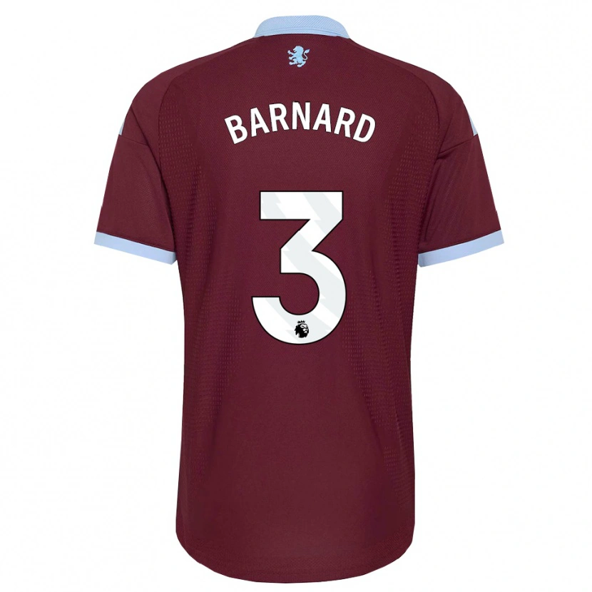Danxen Hombre Camiseta Finlay Barnard #3 Azulaciano Borgoña 1ª Equipación 2026/27 La Camisa México