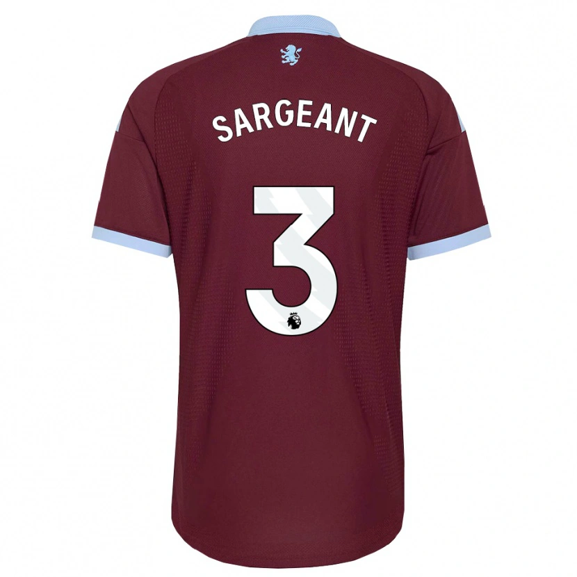 Danxen Hombre Camiseta Meaghan Sargeant #3 Azulaciano Borgoña 1ª Equipación 2026/27 La Camisa México