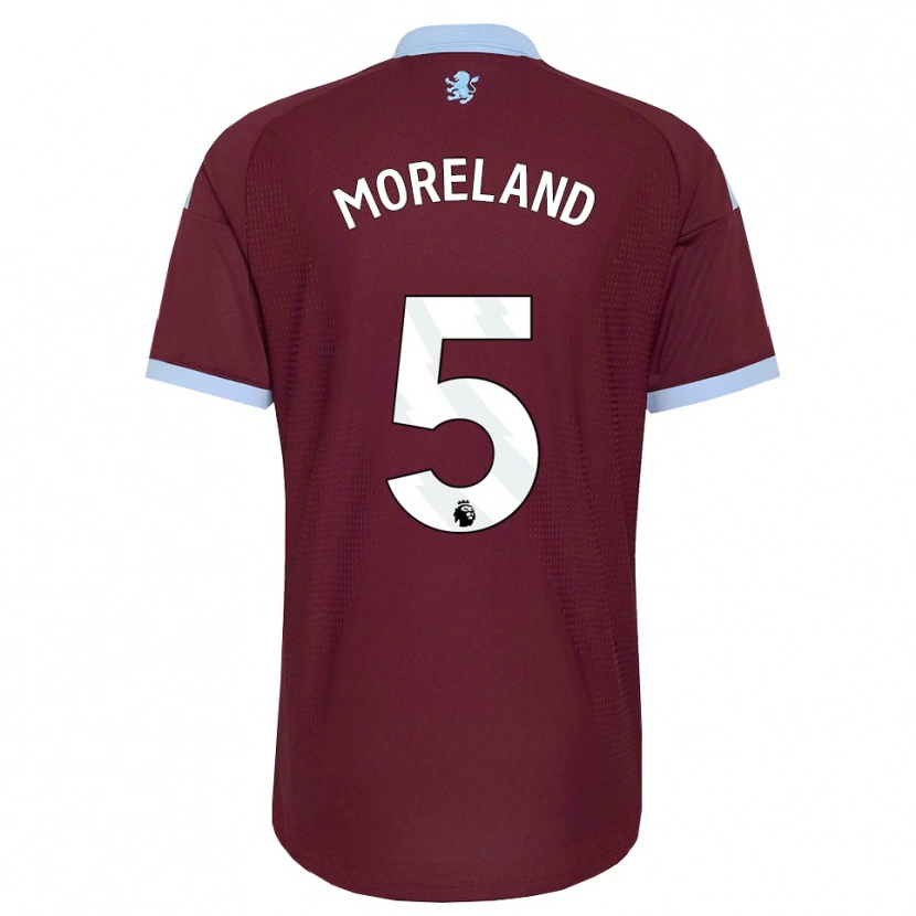 Danxen Hombre Camiseta Calum Moreland #5 Azulaciano Borgoña 1ª Equipación 2026/27 La Camisa México