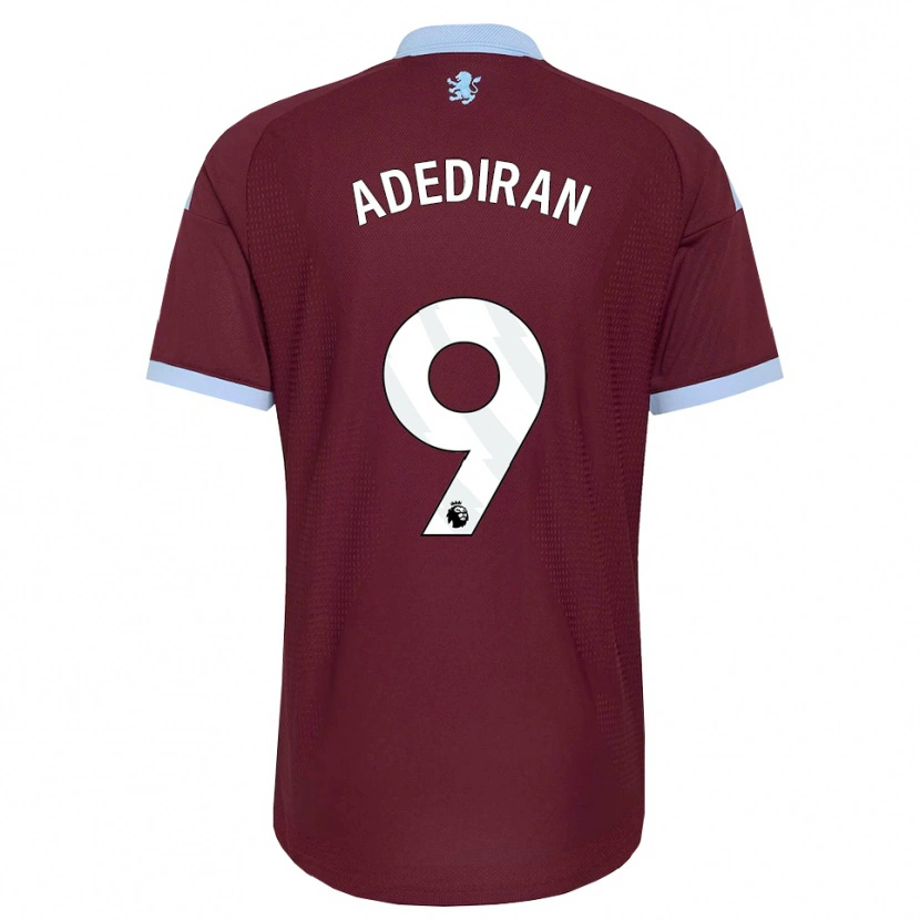 Danxen Hombre Camiseta Daniel Adediran #9 Azulaciano Borgoña 1ª Equipación 2026/27 La Camisa México