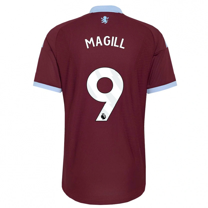 Danxen Hombre Camiseta Simone Magill #9 Azulaciano Borgoña 1ª Equipación 2026/27 La Camisa México
