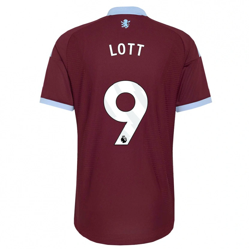 Danxen Hombre Camiseta Max Lott #9 Azulaciano Borgoña 1ª Equipación 2026/27 La Camisa México