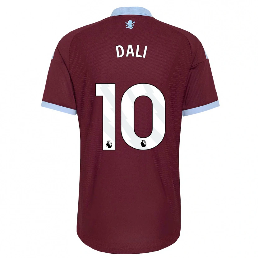 Danxen Hombre Camiseta Kenza Dali #10 Azulaciano Borgoña 1ª Equipación 2026/27 La Camisa México