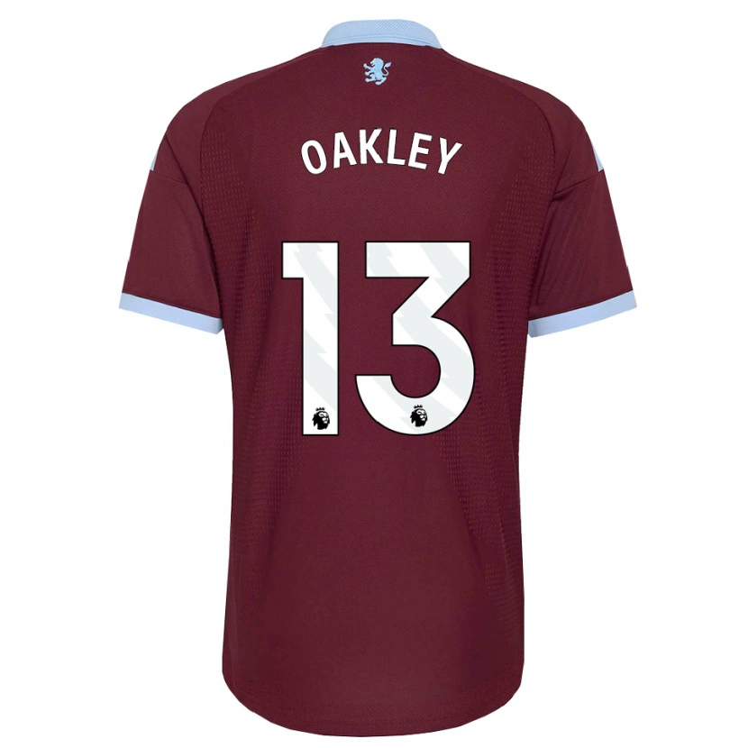 Danxen Hombre Camiseta Rhys Oakley #13 Azulaciano Borgoña 1ª Equipación 2026/27 La Camisa México