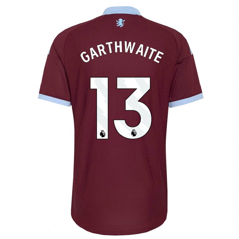 Danxen Hombre Camiseta Jayden Garthwaite #13 Azulaciano Borgoña 1ª Equipación 2026/27 La Camisa México