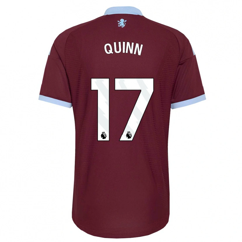 Danxen Hombre Camiseta Keilan Quinn #17 Azulaciano Borgoña 1ª Equipación 2026/27 La Camisa México