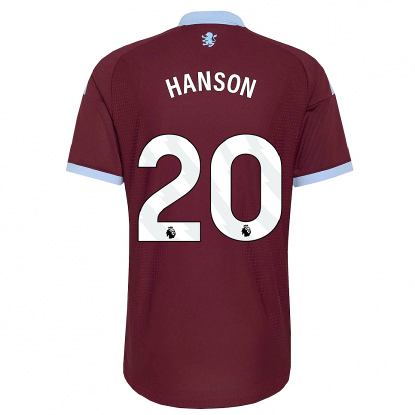 Danxen Hombre Camiseta Kirsty Hanson #20 Azulaciano Borgoña 1ª Equipación 2026/27 La Camisa México