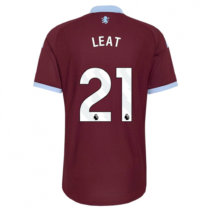 Danxen Hombre Camiseta Anna Leat #21 Azulaciano Borgoña 1ª Equipación 2026/27 La Camisa México