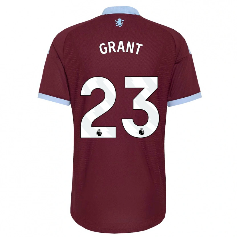 Danxen Hombre Camiseta Chasity Grant #23 Azulaciano Borgoña 1ª Equipación 2026/27 La Camisa México