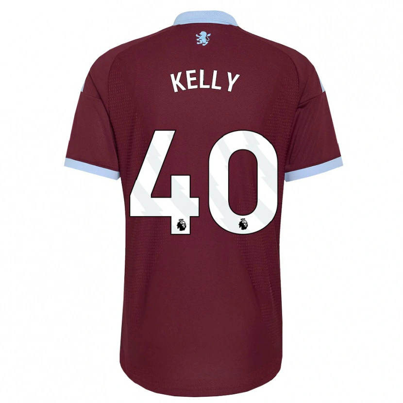 Danxen Hombre Camiseta Soffia Kelly #40 Azulaciano Borgoña 1ª Equipación 2026/27 La Camisa México