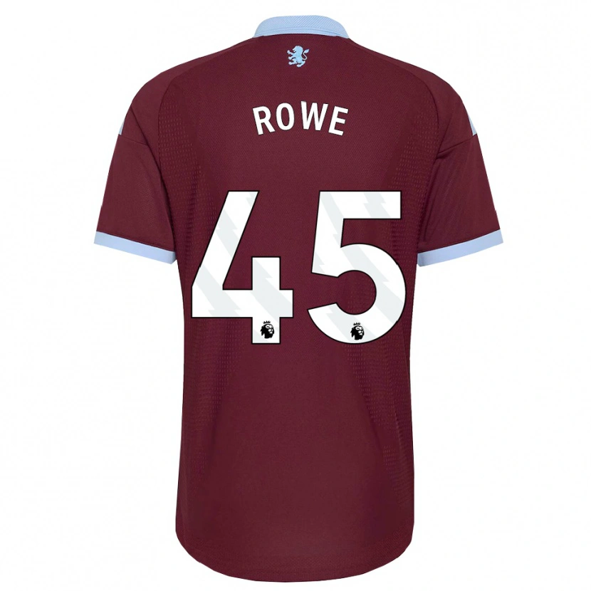 Danxen Hombre Camiseta Triston Rowe #45 Azulaciano Borgoña 1ª Equipación 2026/27 La Camisa México