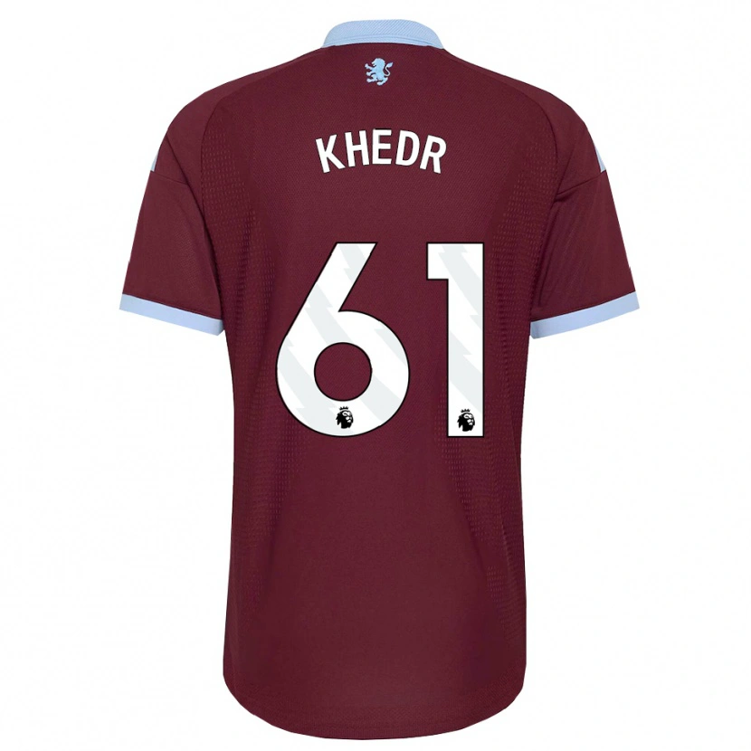 Danxen Hombre Camiseta Omar Khedr #61 Azulaciano Borgoña 1ª Equipación 2026/27 La Camisa México