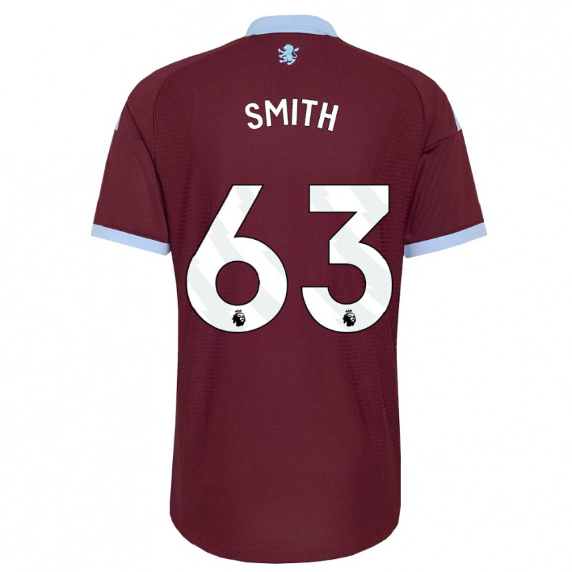Danxen Hombre Camiseta Kerr Smith #63 Azulaciano Borgoña 1ª Equipación 2026/27 La Camisa México