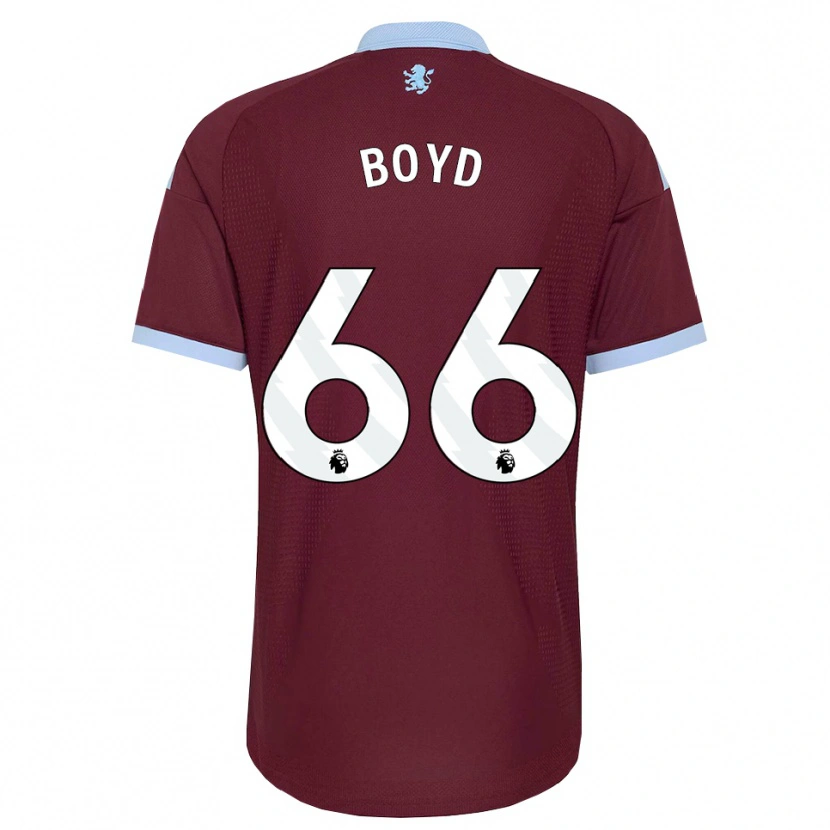Danxen Hombre Camiseta Fletcher Boyd #66 Azulaciano Borgoña 1ª Equipación 2026/27 La Camisa México