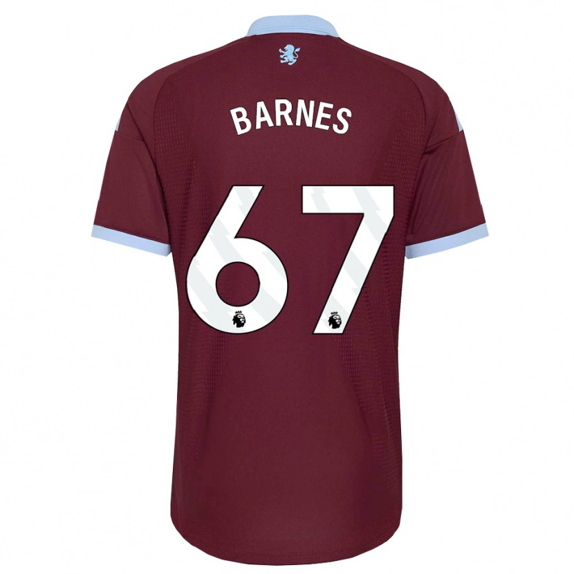 Danxen Hombre Camiseta Mikell Barnes #67 Azulaciano Borgoña 1ª Equipación 2026/27 La Camisa México