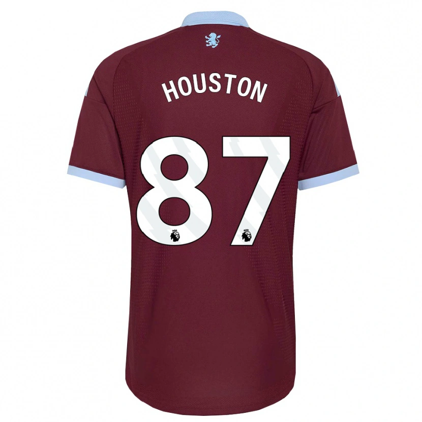 Danxen Hombre Camiseta Theo Houston #87 Azulaciano Borgoña 1ª Equipación 2026/27 La Camisa México
