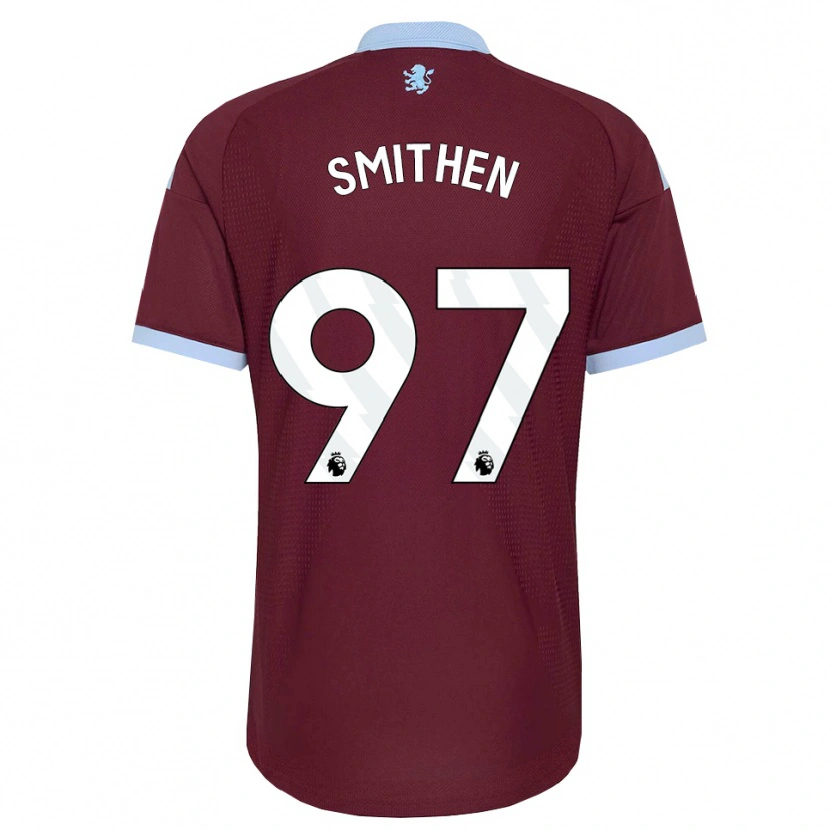 Danxen Hombre Camiseta Tay'veon Smithen #97 Azulaciano Borgoña 1ª Equipación 2026/27 La Camisa México