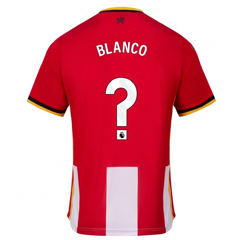Danxen Hombre Camiseta John Blanco #0 Amarillo Negro Rojo 1ª Equipación 2026/27 La Camisa México