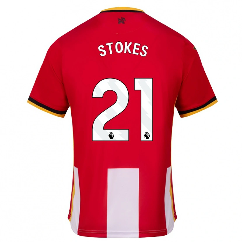 Danxen Hombre Camiseta Aidan Stokes #21 Amarillo Negro Rojo 1ª Equipación 2026/27 La Camisa México